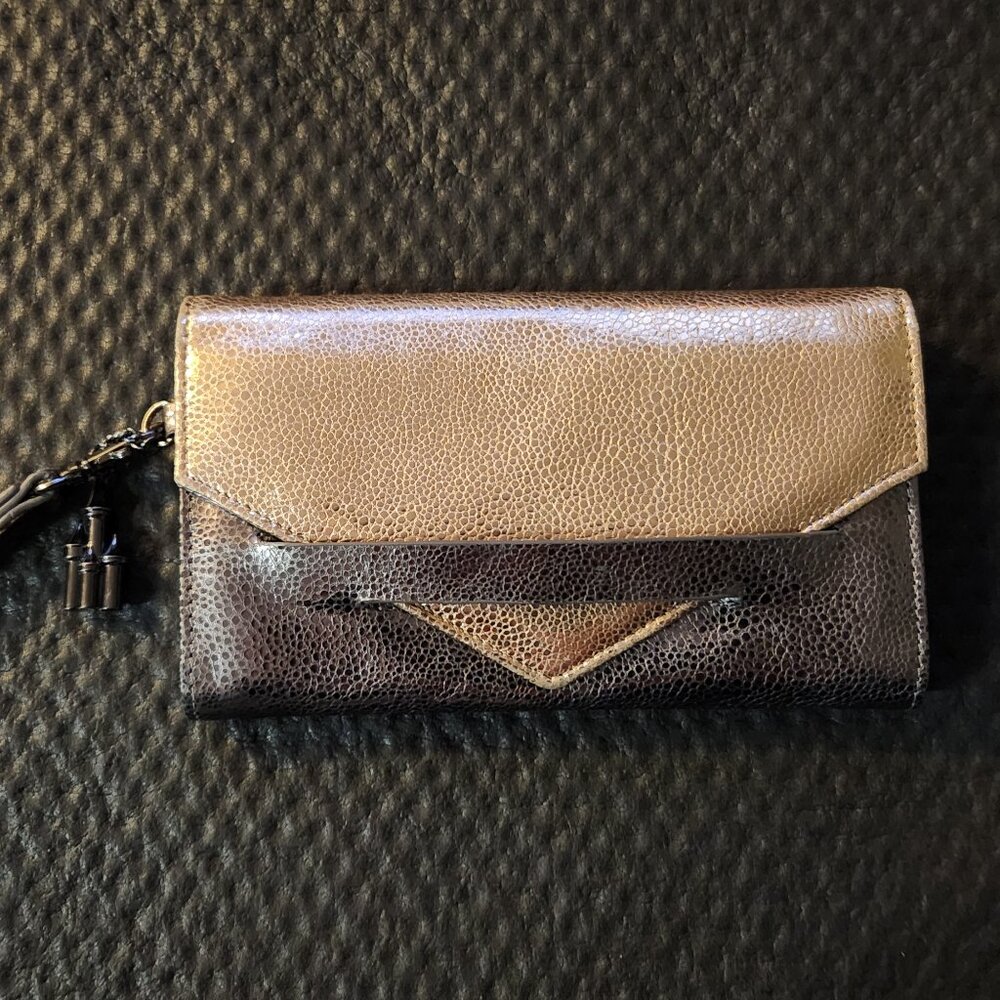 Rose Gold Silver Castle Disney Kingdom Couture Wallet Purse